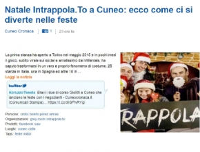 Libero 24x7.it - Natale intrappola.to a Cuneo: ecco come ci si diverte nelle feste
