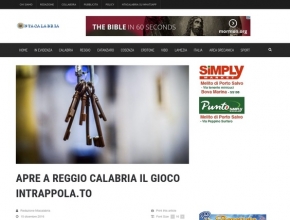 NtaCalabria.it - Apre a Reggio Calabria il gioco Intrappola.to