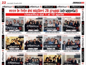 CronacaQui - Ecco le foto dei migliori 20 gruppi Intrappola.ti