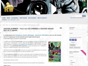 RW Edizioni - Vinci Intrappola.to con UCI CINEMAS e SUICIDE SQUAD dal 4 al 31 agosto