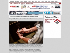 Sassuolo 2000 - Intrappola.to, il gioco di fuga dal vivo, sbarca anche a Bologna