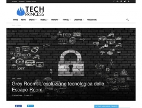 Techprincess - Intrappola.to, Grey Room: l'evoluzione tecnologica delle escape room