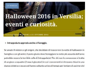 Viaggiatantoviaggialowcost.com - Intrappola.to approda anche a Viareggio.