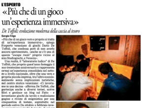 Il Gazzettino Friuli - Escape room: più che un gioco un'esperienza immersiva