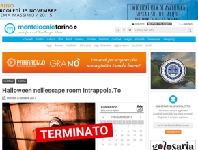 MenteLocale Torino - Halloween nell'escape room Intrappola.To