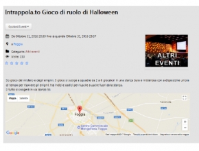La provincia di Foggia - Intrappola.to: gioco di ruolo di Halloween