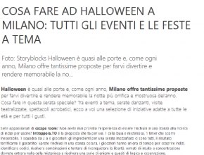CitySightseeing - Cosa fare ad Halloween a Milano? Intrappola.to, ovviamente