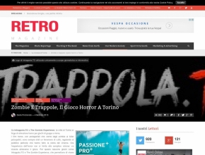 Retroonline.it - Zombie E Trappole, Il Gioco Horror A Torino