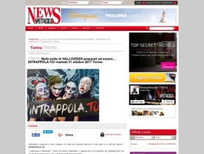 News Spettacolo - Nella notte di HALLOWEEN preparati ad essere… INTRAPPOLA.TO!