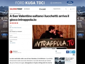SalernoToday - A San Valentino saltano i lucchetti: arriva il gioco intrappola.to