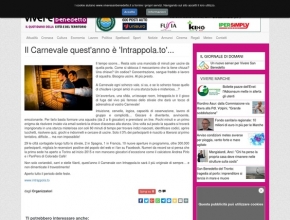 Vivere San Benedetto - Il Carnevale quest'anno è Intrappola.to